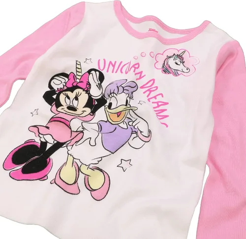 Vista 7 de Disney Conjunto de pijama de algodón ajustada de 6 piezas para niñas Frozen Princesas Minnie Mouse