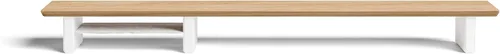 Vista 15 de Raico Sistema de Soporte para Monitor de Escritorio Cabina Estante Configuración de Pantalla Doble Madera Unidad Organizadora de Accesorios