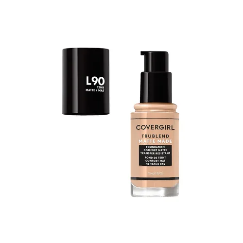 Vista 2 de COVERGIRL TruBlend Base Líquida Matte Made, Beige Clásico, 1 Fl Oz (Paquete de 1)