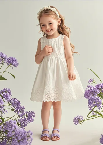 Vista 2 de GINFIVE Sandalias para niñas pequeñas, sandalias para niñas y niños pequeños