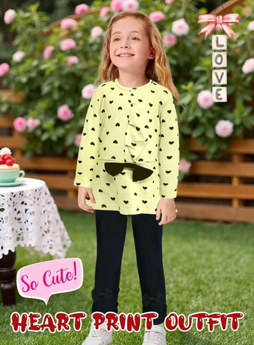 Vista 4 de Adorable ropa para bebé, 2 piezas para niña