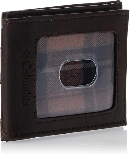 Vista 2 de Columbia - Cartera con bolsillo frontal para hombre con clip para dinero