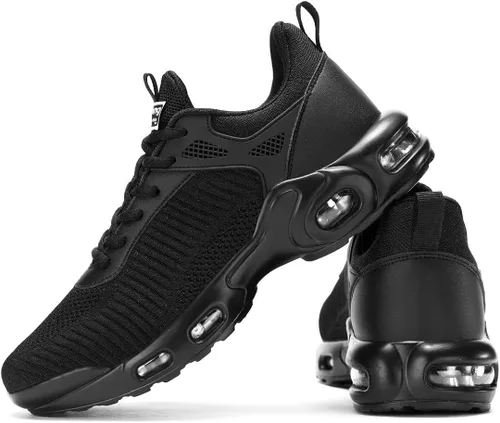Vista 7 de Kapsen Men's Air Running Shoes Lightweight Breathable Walking Shoes Non Slip Fashion Sneakers Mesh Workout Casual Sports Shoes