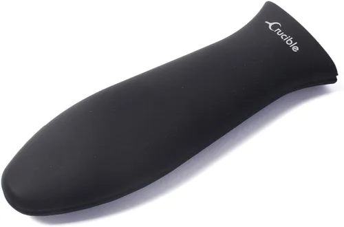 Vista 38 de Crucible Cookware Soportes de silicona para mango caliente (negro, paquete de 2 grandes)