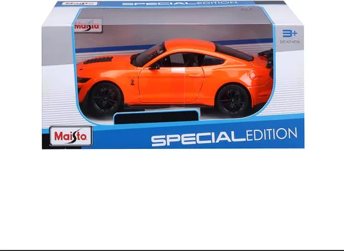Vista 5 de Maisto 1:24 Edición Especial 2020 Mustang Shelby GT500, Naranja