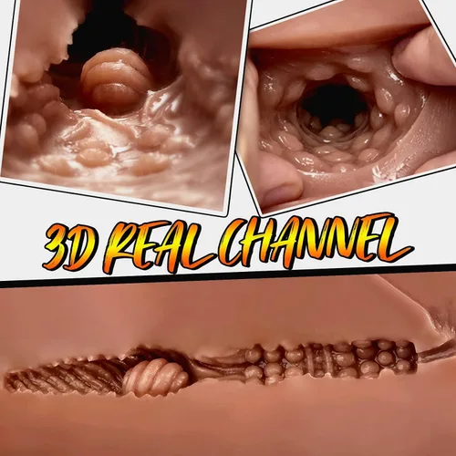 Vista 3 de Muñeca Sexual Realista de 5.5 Libras para Masturbador Masculino Gay, Vagina Realista con Testículos y Ano, Estimulador Masculino Juguete Sexual
