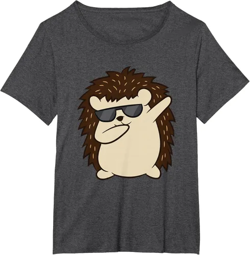 Vista 31 de Dabbing Hedgehog Funny Hedgehog Camiseta S