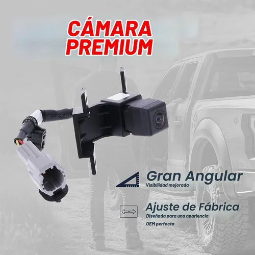 Vista 3 de Master Tailgaters Repuesto para cámara de respaldo Nissan Frontier (2013-2021), pieza OE # 28442-9BF3A, 28442-9BF2A, 28442-9BF0A