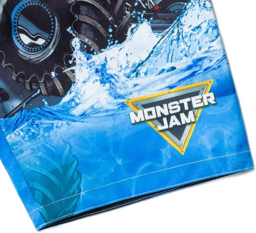 Vista 6 de Monster Jam Conjunto de traje de baño y camiseta de protección UPF 50+ de 2