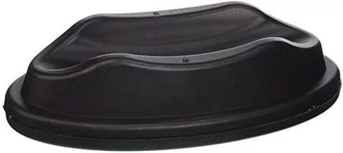 Vista 8 de AlveyTech Bloque elevador de rueda delantera para entrenador de bicicleta de interior, soporte de rueda para bicicleta estacionaria, soporte