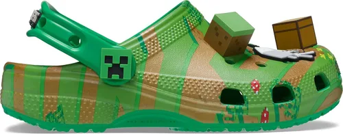 Vista 5 de Crocs Zuecos clásicos unisex de Minecraft para niños