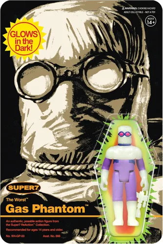 Vista 10 de Super7 The Worst Batula (Monster Glow) - 3.75" The Worst Figuras de Acción Coleccionables y Juguetes Retro