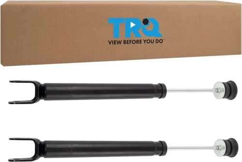 Vista 303 de TRQ Juego de amortiguadores traseros compatible con Chevrolet Express 1500 2003-2014, Express 3500 2006-2022, GMC Savana 1500, Savana 3500