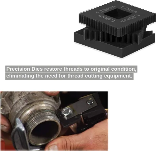 Vista 2 de Yoursme Juego de troqueles métricas para cazador de roscas similar a OTC 202817 3PCS