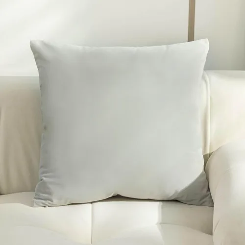 Vista 24 de Home Brilliant Fundas de almohada de primavera de 18x18 pulgadas, fundas de almohada de terciopelo, fundas de almohada cuadradas decorativas sólidas