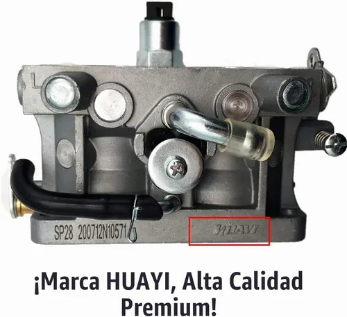 Vista 2 de HUAYI Carburador compatible con HF Predator 22HP V Twin de 670 cc