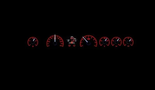 Vista 6 de Dakota Digital 71-76 Chevy Caprice Impala Analógico Personalizable Gauges Kit Aleación Plata Estilo HDX-71C-CAP-S