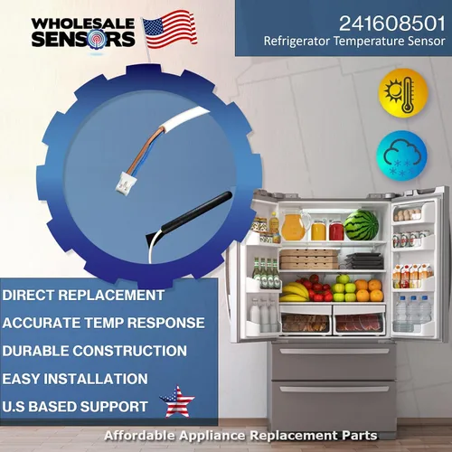 Vista 2 de Reemplazo Frigidaire 241608501 Termistor refrigerador 24 meses de garantía