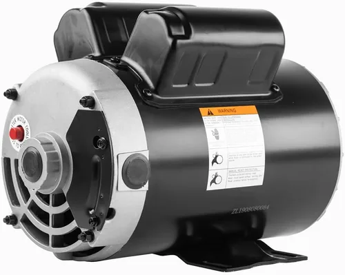 Vista 3 de 3.7 HP 3450 RPM, marco 56, 230V, 17.2Amp, eje de 5/8", motor de compresor de aire monofásico NEMA