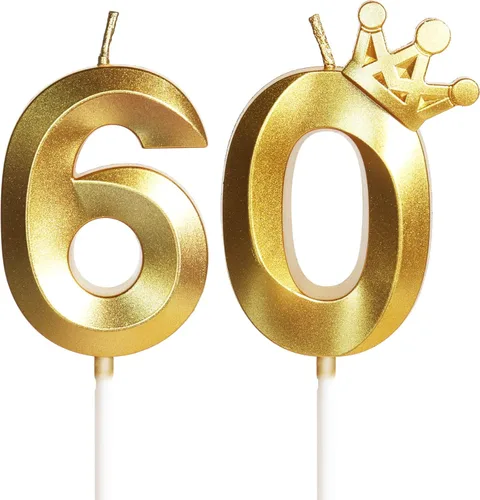 Vista 10 de Velas de cumpleaños número 10 para pastel, velas de oro rosa número 10 con corona, diseño 3D, decoración de pastel de cumpleaños para niñas