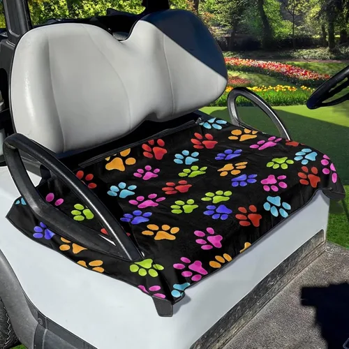 Vista 9 de Funda para asiento de carrito de golf, ligera, ajuste universal, accesorios para carrito de golf, fácil de instalar