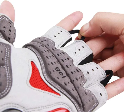 Vista 3 de CXWXC Guantes de ciclismo para hombres y mujeres Guantes de gel transpirable para bicicleta de montaña Guantes de bicicleta antideslizantes