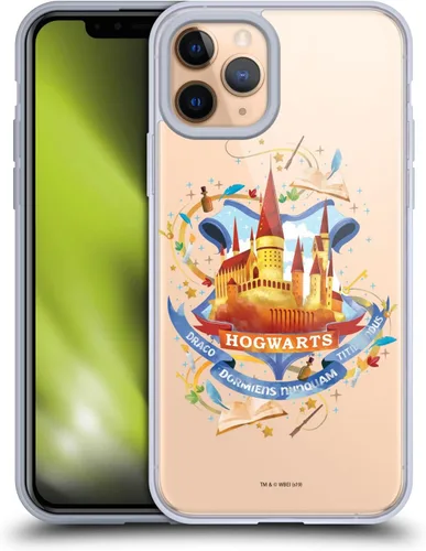Vista 40 de Head Case Designs Funda de gel suave con licencia oficial de Harry Potter Gryffindor Deathly Hallows II [protección de grado militar] compatible