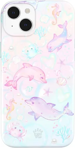 Vista 200 de VELVET CAVIAR Funda Butterfly para iPhone 14, compatible con MagSafe, probada en caídas de 10 pies, mariposas Aurora
