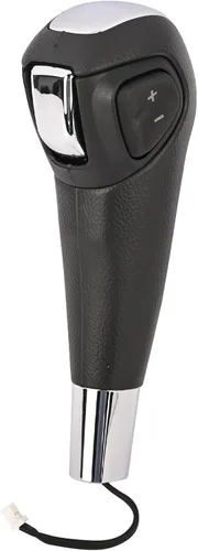 Vista 6 de Pomo de la palanca de cambios de transmisión automática, palanca de cambios con botón compatible con Chevrolet Trax 2013-2017 y Sonic 2012-2017