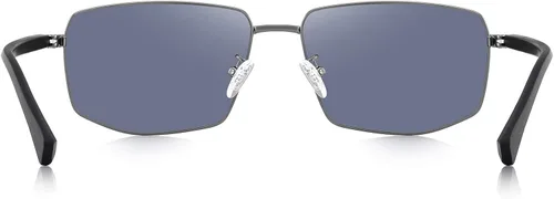 Vista 4 de OLIEYE - Gafas de sol clásicas para hombre con diseño de rectángulo polarizado para hombre