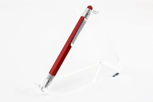 Vista 2 de Troika – Mini construcción Bolígrafo Rojo (pip22rd)