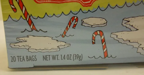 Vista 4 de Trader Joes - Té verde de bastón de caramelo descafeinado 20 bolsitas de té, un favorito navideño con sabores de menta, vainilla y canela