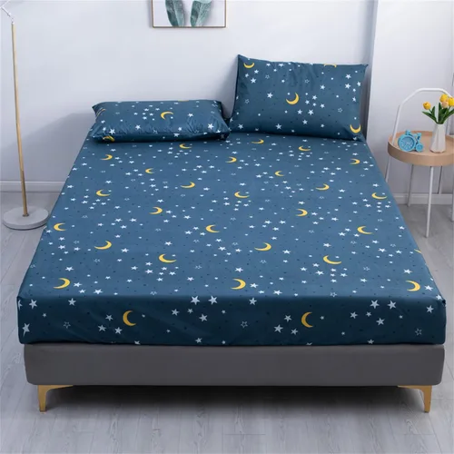 Vista 9 de Sábana bajera y funda de almohada, protector de colchón impermeable, funda de colchón suave y transpirable con bolsillo profundo para colchón de 6 a