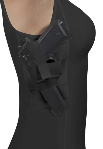 Vista 2 de Camiseta de compresión oculta para mujer