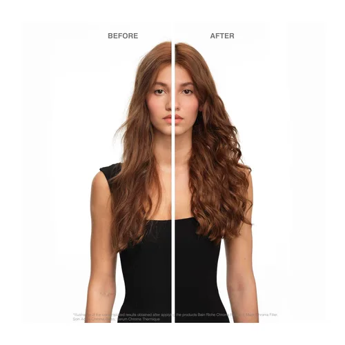 Vista 3 de KERASTASE Chroma Absolu - Suero capilar para cabello teñido con antiencrespamiento y protección contra el calor