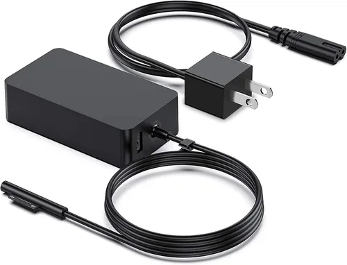 Vista 12 de Cargador Surface 3 13W 5.2V 2.5A Adaptador de Corriente CA Cargador de Cable de Reemplazo para Microsoft Surface 3, Modelo 1623 1624 1645 Tablet