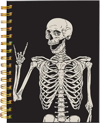 Vista 14 de Cuaderno de espiral iampanda, encuadernación fuerte de doble alambre con papel premium para mujeres y niñas, lindo cuaderno/diario de 60 hojas A5