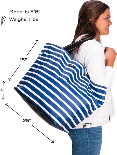 Vista 5 de SCOUT Weekender - Bolsa de viaje grande, ligera, resistente al agua para mujer, bolsa de mano, Patas de imitación