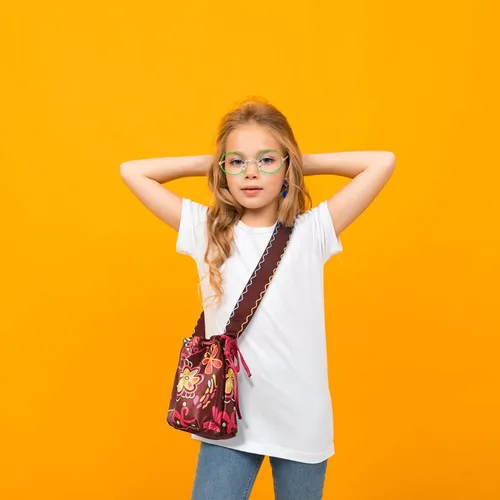 Vista 7 de Lentes verdes con aretes de clip azules redondos de metal sin lente accesorios de disfraz para niños