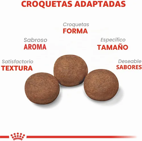 Vista 3 de Royal Canin Size Health Nutrition - Alimento seco para cachorros medianos, bolsa de 4 libras