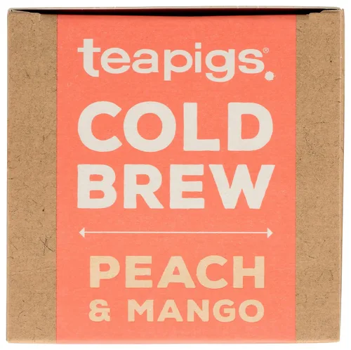 Vista 3 de Teapigs, Tea Cold Brew Peach Mango, 0.88 onzas