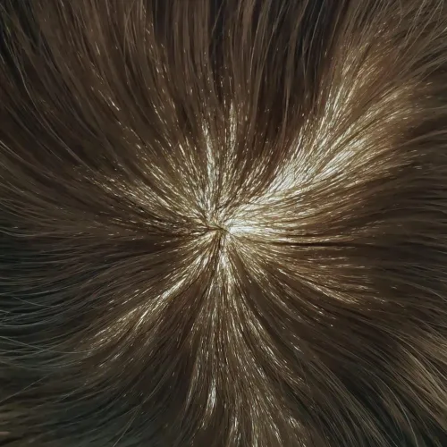 Vista 222 de Toupee para hombre 100% cabello humano real tupé para hombres 0.004 in piel de poliuretano para hombre, sistema de reemplazo de piezas de pelo