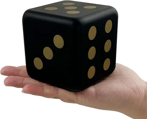 Vista 5 de Juguete de Dados de Espuma de 3.15 Pulgadas: Un Divertido Juguete Educativo de Dados Kawaii Lleno de Diversión para Juegos de Mesa Infantiles