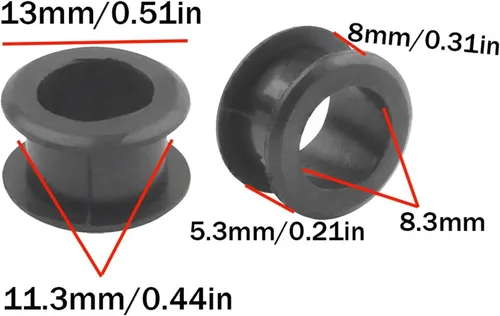 Vista 4 de Juego de reparación de bujes y clip de cambio de engranajes de transmisión automática de 2 piezas 33835-08010 para Toyota Corolla Matrix Camry 1+1