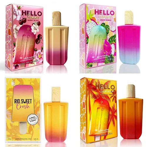Vista 13 de A CENTER Juego de perfume de 4 piezas para mujer, set de regalo