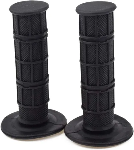 Vista 9 de HIAORS Empuñaduras de mano de motocicleta de 7/8 pulgadas para CRF YZF WRF KXF KLX Pit Dirt Bike Motocross Motocicleta Offroad Dirt Bike Negro