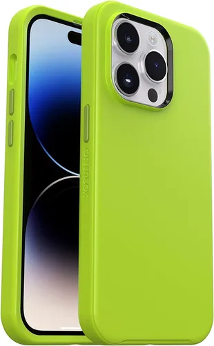 Vista 9 de Funda antimicrobiana OtterBox Symmetry Series Series+ con MagSafe para iPhone 14 Pro (SOLAMENTE) - Embalaje no minorista - Azul/Rojo Arizona Sunrise