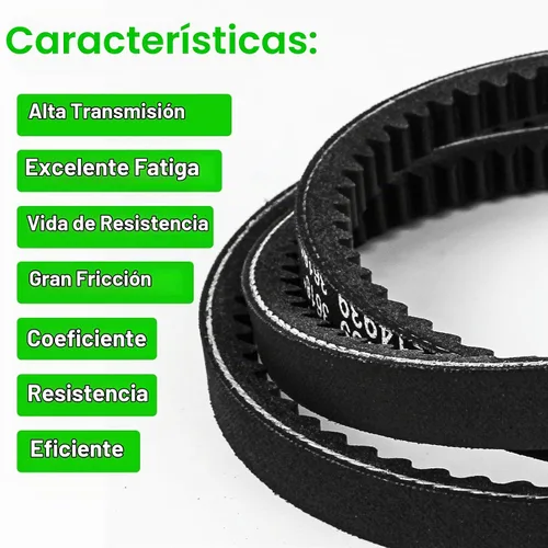Vista 9 de 603907 607400 Correa de transmisión de bomba para cortacésped Hustler Raptor SD SDX Limited Zero Giro, correa dentada de aramida resistente, correa