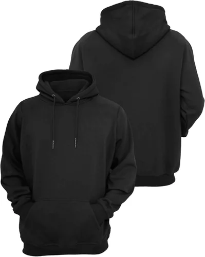 Vista 4 de COOFANDY Sudaderas con capucha para hombre, casual, ligera, de manga larga, atléticas, con bolsillo