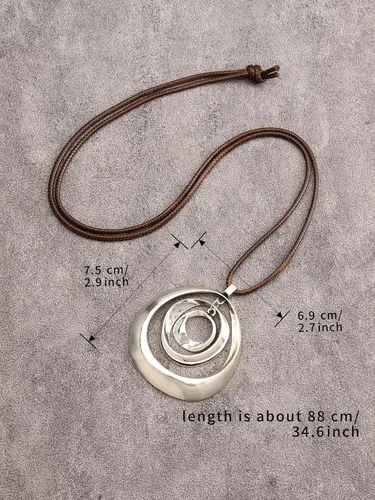 Vista 5 de Collares de cuentas de colores para mujer, collar de perlas turquesas, collar de cuentas de playa de verano, collares bohemios para mujer